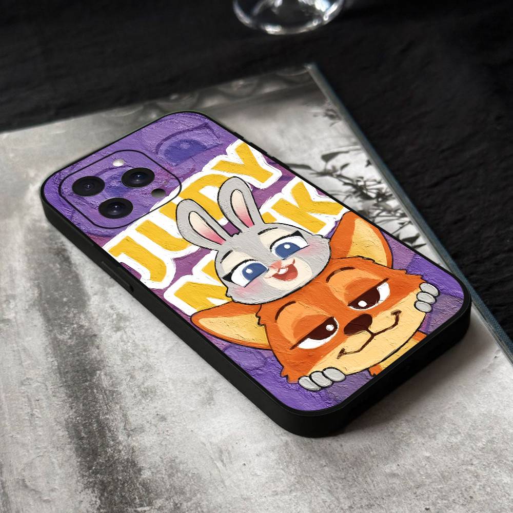 z-zootopia-a  Phone Case Silicone Soft For iPhone 17 Air 16 15 14 13 12 11 Plus Pro Max Plus
