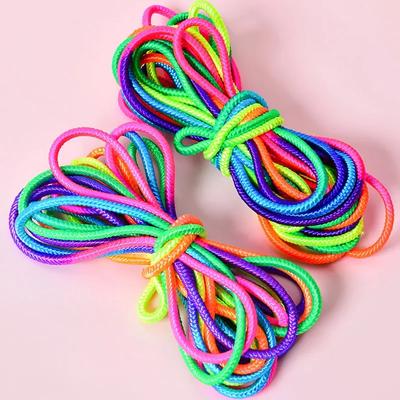 5/7M Regenbogen Gummiband Für Hüpfspiel Kinder Outdoor Spaß Sportspielzeug Comba Saltar Niños Spiele Kind Außen Außen Spielzeug