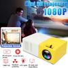 HD 1080P Portable Mini Home Theater Projector Full Airplays HDMI LED Lights Home Video Equipments School Media Player