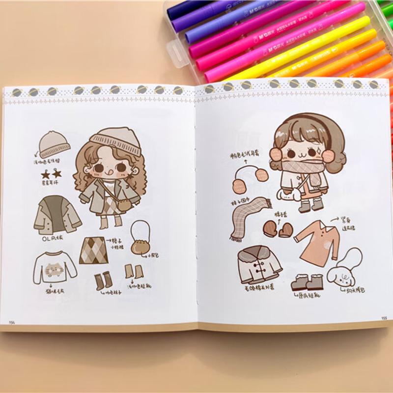 Healing hand drawn is very simple A tutorial on simple strokes Painting Drawing Art Book