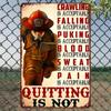 Retro Metal Tin Sign Colorful Vintage Wall Art Decor for Garage Living Room Bedroom 20x30 cm
