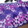 23cm wide Stretch Lace, Multicolor floral Elastic Spandex Lace for Lingerie, Bra, Underwear, Sewing & Crafting