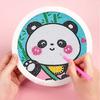 Cartoon Panda Pattern Diamond Painting DIY Kids Handmade Tiled Rabbit Round Diamond Painting