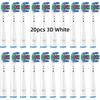 8/16Pcs Replacement Brush Heads for Oral B Electric Toothbrushes Floss Cross Action 3D Pro White Precision Standard Daily Clean