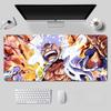 High Definition ONE PIECE Mouse Pad Oversize Boy Hot Blood Animation E-sports Keyboard Pad  Monkey D. Luffy Roronoa Zoro Computer Table Mat Animation