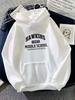 2023 Unisex Plus Velvet Hooded Sweatshirt for Autumn-Winter: Loose Fit, Ideal for Couples
