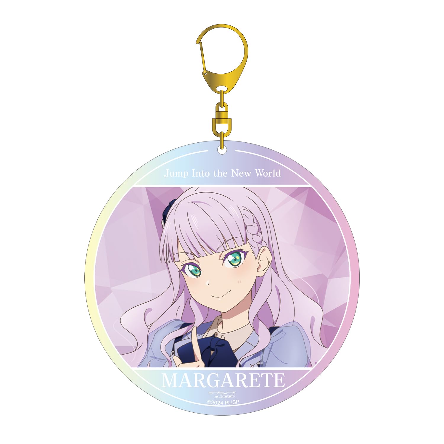 

Love Vienna Margarete Jump Into the New World Aurora BIG Acrylic Keychain Live! Superstar!! ver.