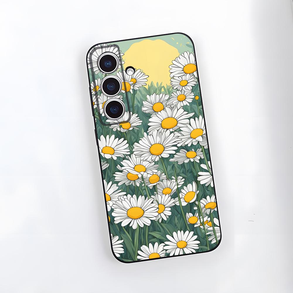 Daisy Phone Case For Samsung S26 S25 Plus S20 S20 Plus S22 Ultra S23 FE S21 Plus S21 Ultra Soft Cover