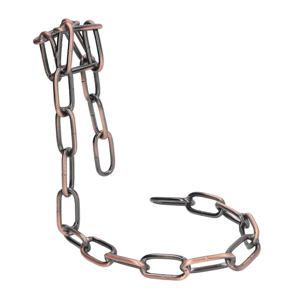 Novelty Wine Bottle Holder Floating Steel Link Chain Wine Bottle Rack Holder Holds Bottles In Air