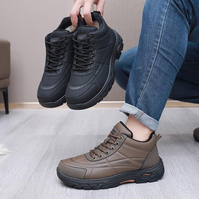 Shoes winter new non-slip and wear-resistant outer wear snow boots casual versatile comfortable lightweight shoes