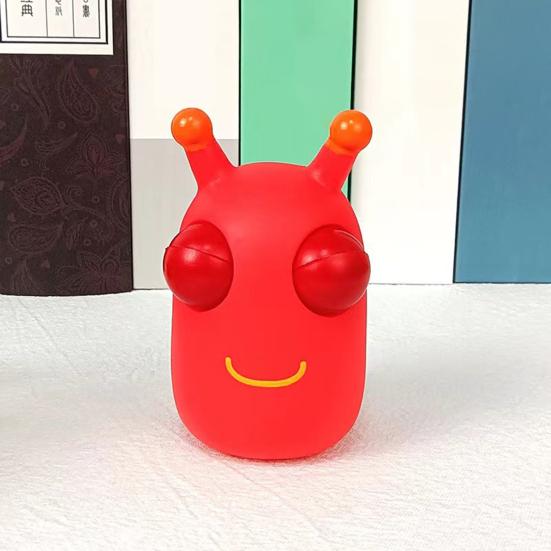 1/2/3 Bucăți Jucărie Vierme de Varză cu Ochi Săritori Anxietate Reducerea Stresului Omida Strânge Ciupire Jucărie Senzorială Copii Adolescenți Adulți Minge Moale Antistres Jucărie Fidget Animal