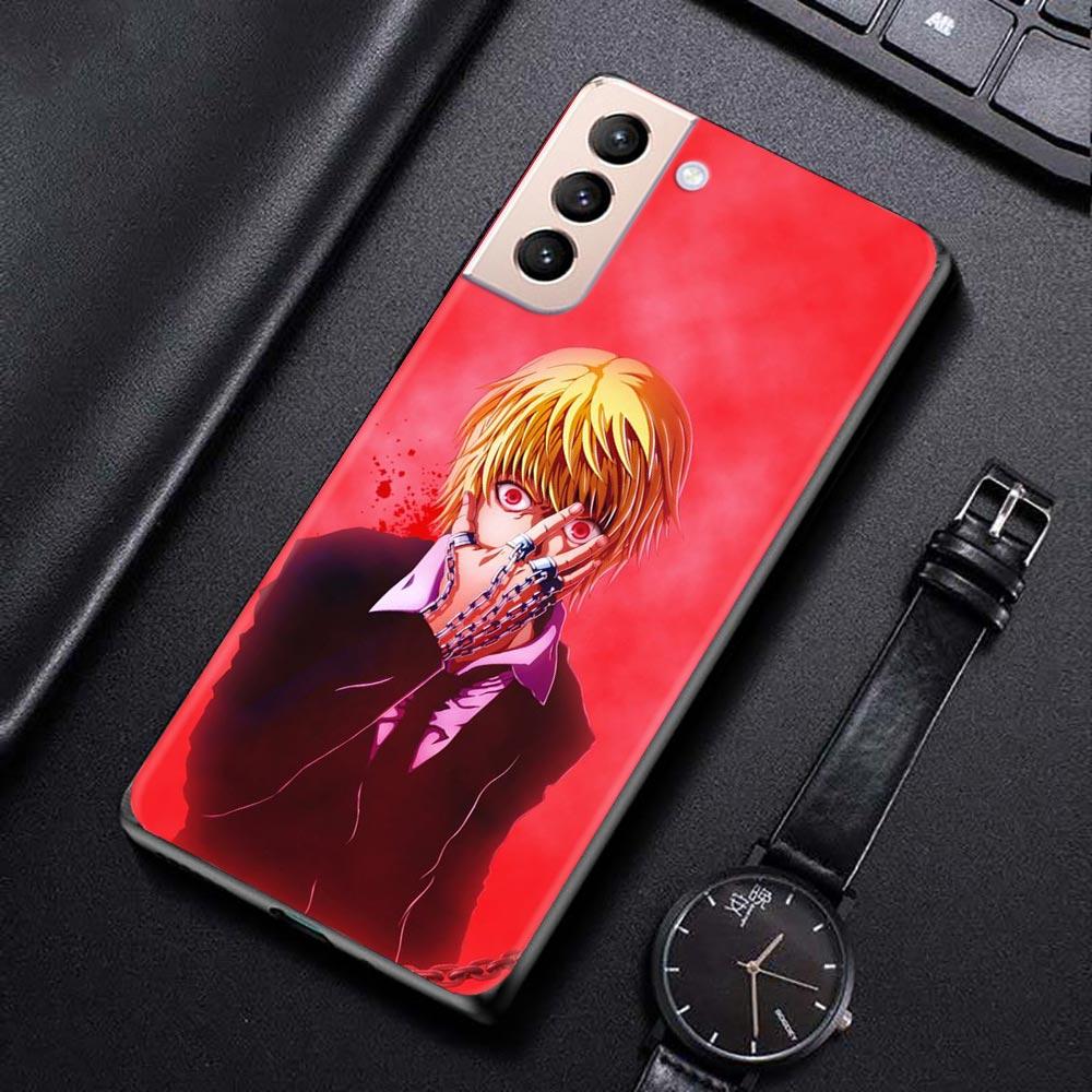 Anime Tokyo Ghoul Boy Jin Muyan Case For Samsung Galaxy S22 S21 S20 Ultra FE S22 S21 S20 S10 S9 S8 Plus S10e S7 Edge Phone Cover
