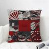 Casino Chances Casino Cushion Cover Natural Linen Pillowcase Set AllinOne Decor for Sofa Bedroom  Chair