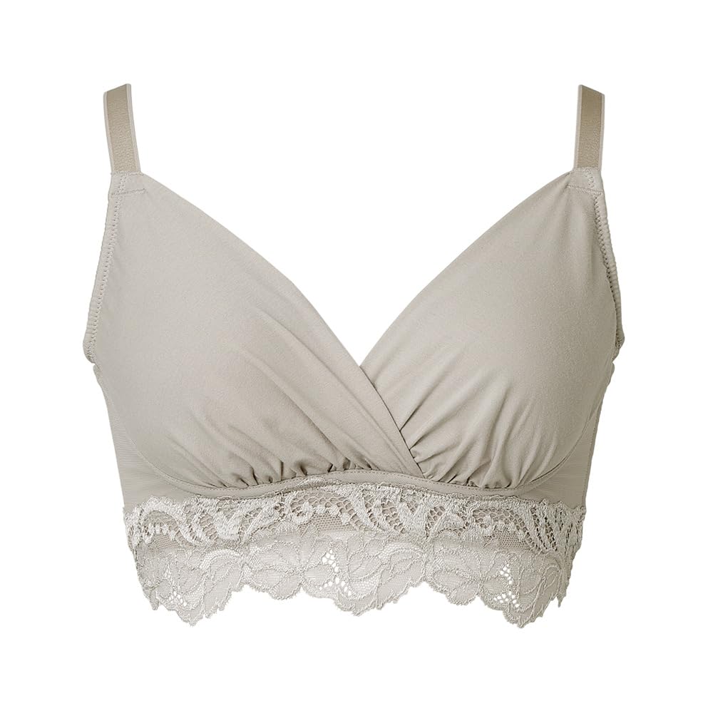 

Новый формирующий хлопковый эластичный гибридный бюстгальтер с чашечками в форме сердца L [Bradelis York] Бюстгальтер без косточек, 25, бежевый,