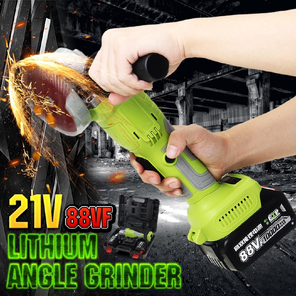 

850W Brushless Angle Grinder Brushless Cordless Lithium Electric Cutting Grinding Machine 35x10cm