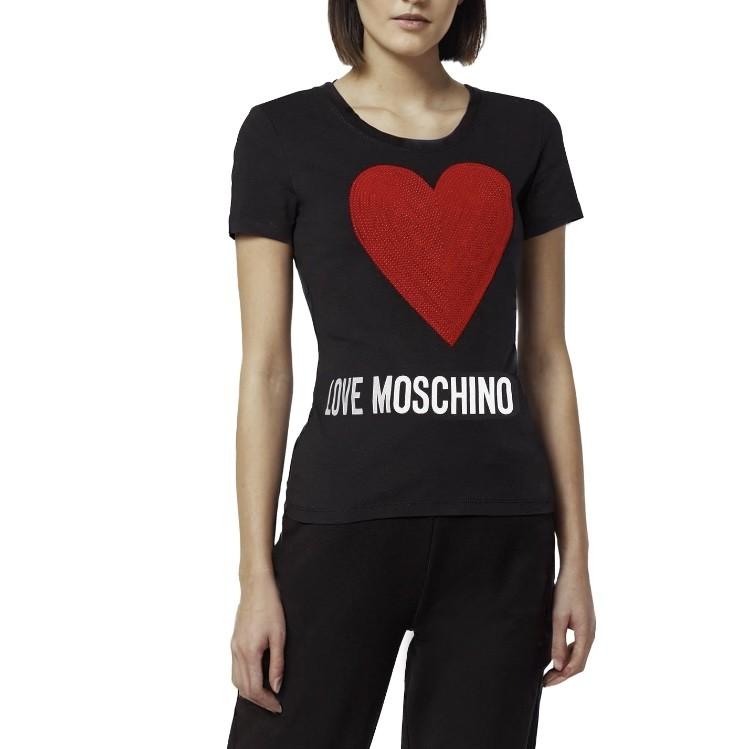 Love Moschino Branded Women's T-Shirt -50% - Size: XL