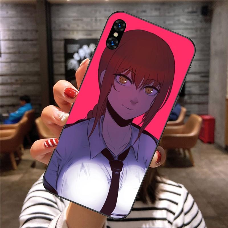 Chainsaw Man Anime Handyhülle für Xiaomi Mi 12 11T 10T 9T Lite Pro Ultra Note 10 Poco F3 F4 X4 GT Weiche Schwarze Handyhülle