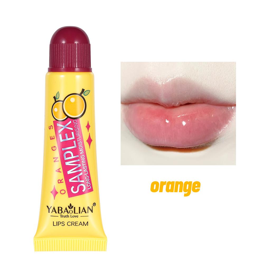 Lippenbalsam Make-up Farbloser Lippenbalsam Feuchtigkeitsspendend Feuchtigkeitsspendend Rissigkeitsvorbeugend Fruchtlippenöl