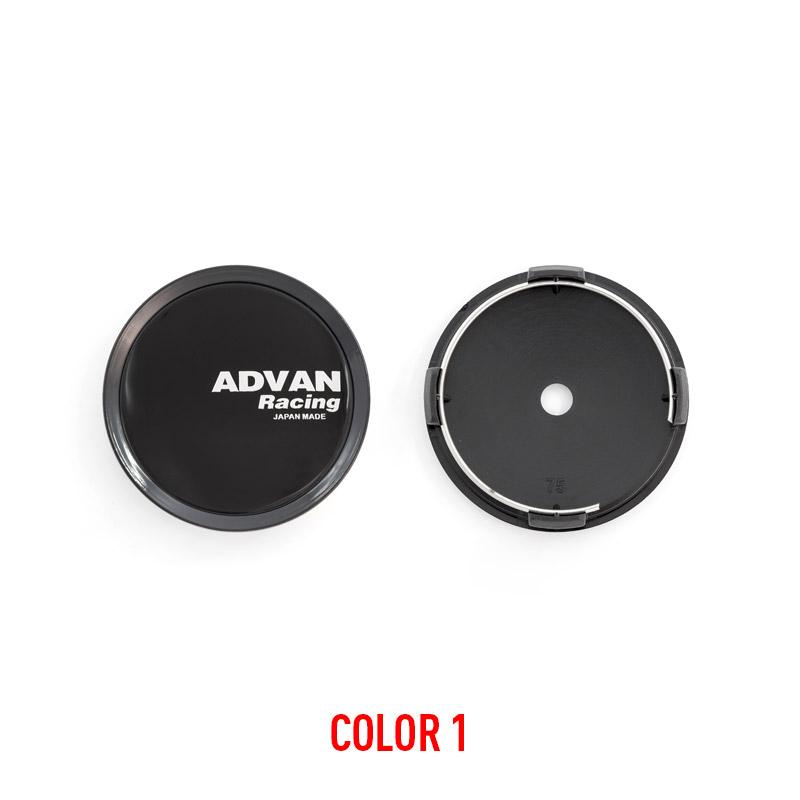 4PCS/Lot 75MM Car Wheel Center Hub Caps for ADVAN Racing WHEEL Emblem Logo Car Styling Accessories