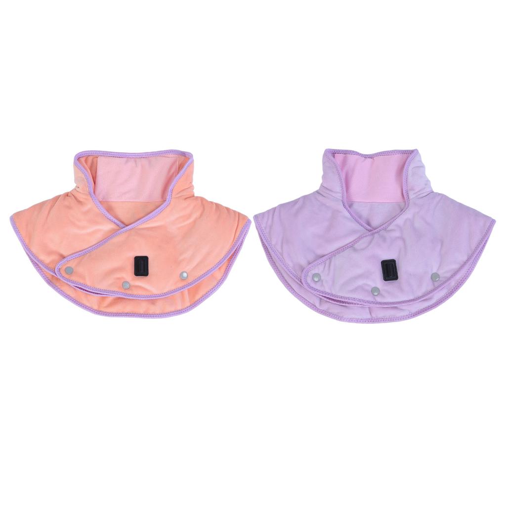 Almofada de ombro aquecida para pescoço com 3 ajustes de temporizador, envoltório de aquecimento elétrico confortável e agradável à pele para pescoço