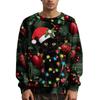 Men's Christmas  Printed Collar Sweater