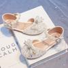 Summer Girls Bow Rhinestone Princess Sandals Fashion Casual Shoes for Little Big Kids