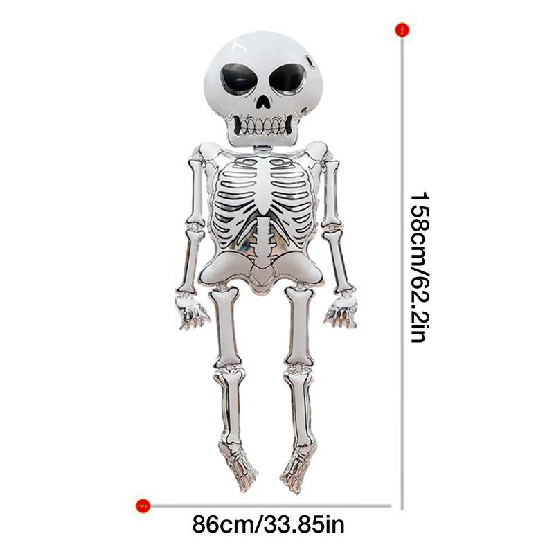 Halloween Skeleton Decor Supplies Halloween Large Skeleton Man Inflatables Ghost Halloween Party Decoration Skeleton Man Kid Toy