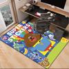 Cute Du-ggee Adventure Office Rug Chair Mat, Game Carpet, Suitable for Front Door, Bedroom, Living Room, Desk, Holiday Gift