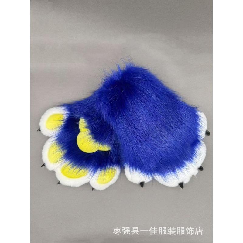 A piece of hair handmade role-playing costumes accessories fursuit animal accessories animal claws gloves halloween