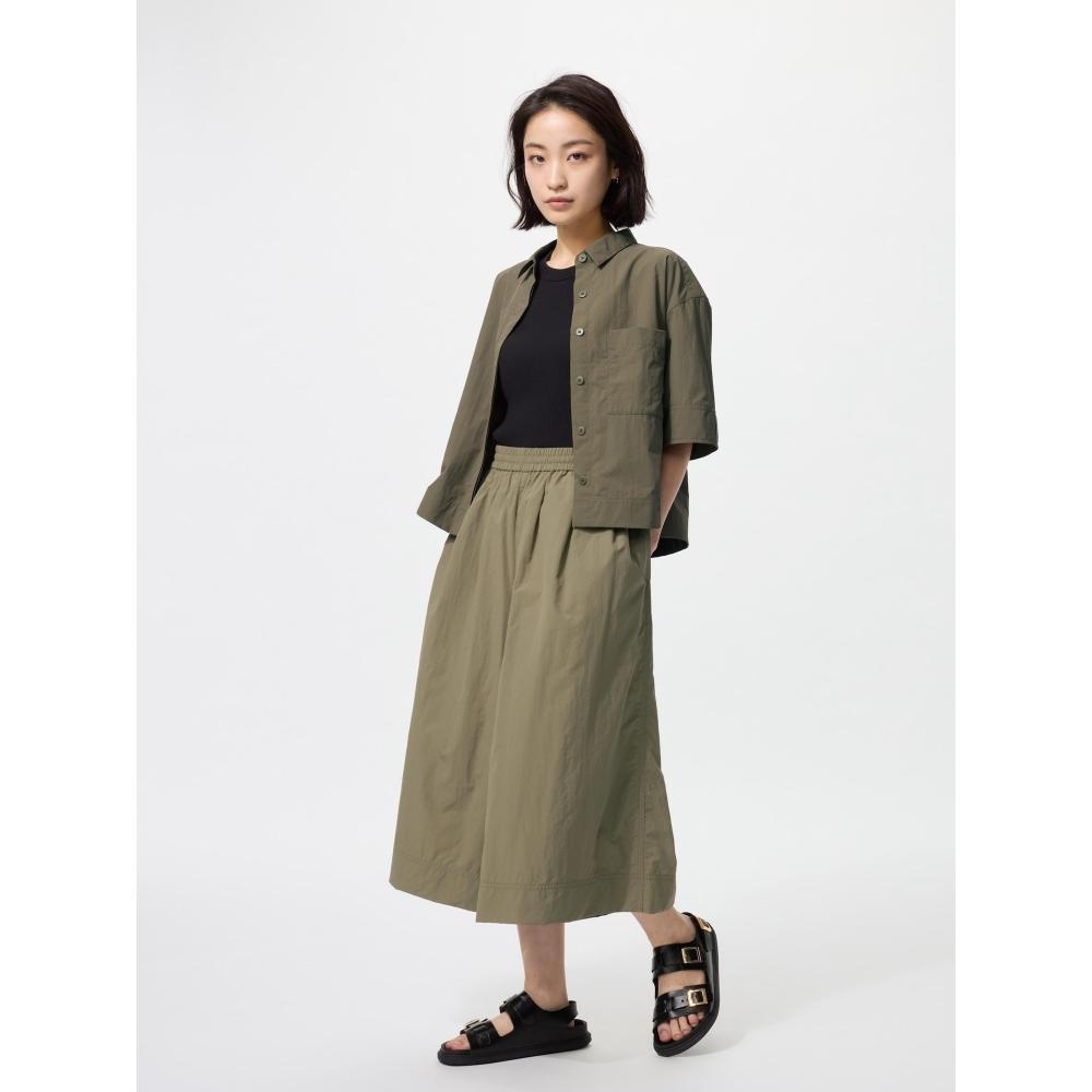 Uniqlo Japan Nylon Culottes Short Length
