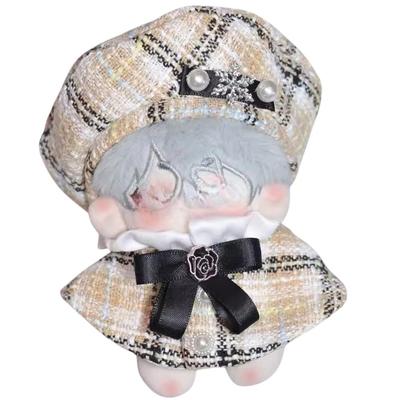 AXLUCE Plush Clothes - Stuffed Animal - Clothes - 10cm Doll (Yellow, 10cm)