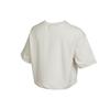 Nike Crop Tops Women's White Crew Neck Moderate DM6745-030