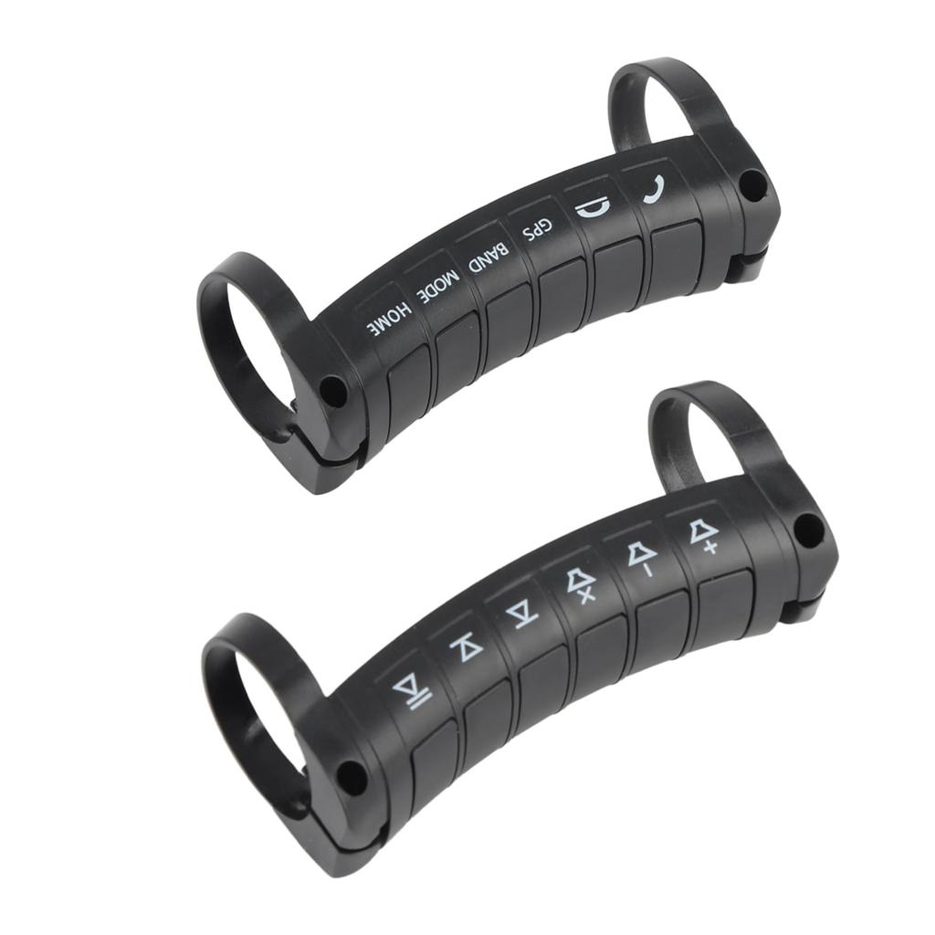 Akoson Steering Controller Universal Car Steering Wheel Remote Control DVD Navigation Button Controller Car Aftermarket Accessories Black