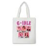 Collage Harajuku Printed Tote Bag Tote Bag Women's Popular Korean Group Canvas Shoulder Bag