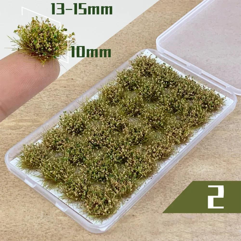Mini Grass Tuft Artificial Grass Cluster Modeling Simulation Static Grass Tuft Miniature Scenery Bushy Green Bush Grass Decor