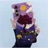 For Samsung Galaxy A37 A57 5G Case Fashion Simplicity Oil Painting Flower Silicone Soft Casing New Design Shockproof Back Cover