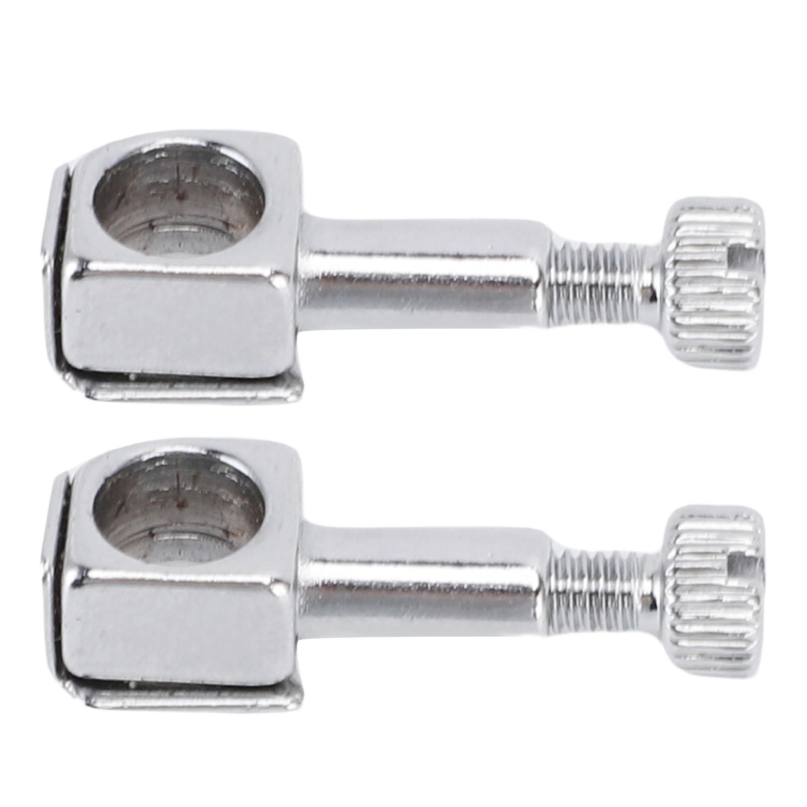 Shoemst 2Pcs Sewing Machines Needle Clamp Stainless Steel Metal Needle Holder For Home Sewing Machine Repairs