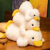 Rață Păpușă de Pluș Animal Umplut Moale Rață Albă de Pluș Perne Kawaii Rață de Pluș de Îmbrățișat Jucării Cadou pentru Copii Crăciun Zi de Naștere