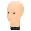 Kaal Mannequin Hoofd Make-up Training Oefenhoed Pruik Display Mannequin Hoofd (Zwarte basis)zonder Make-up
