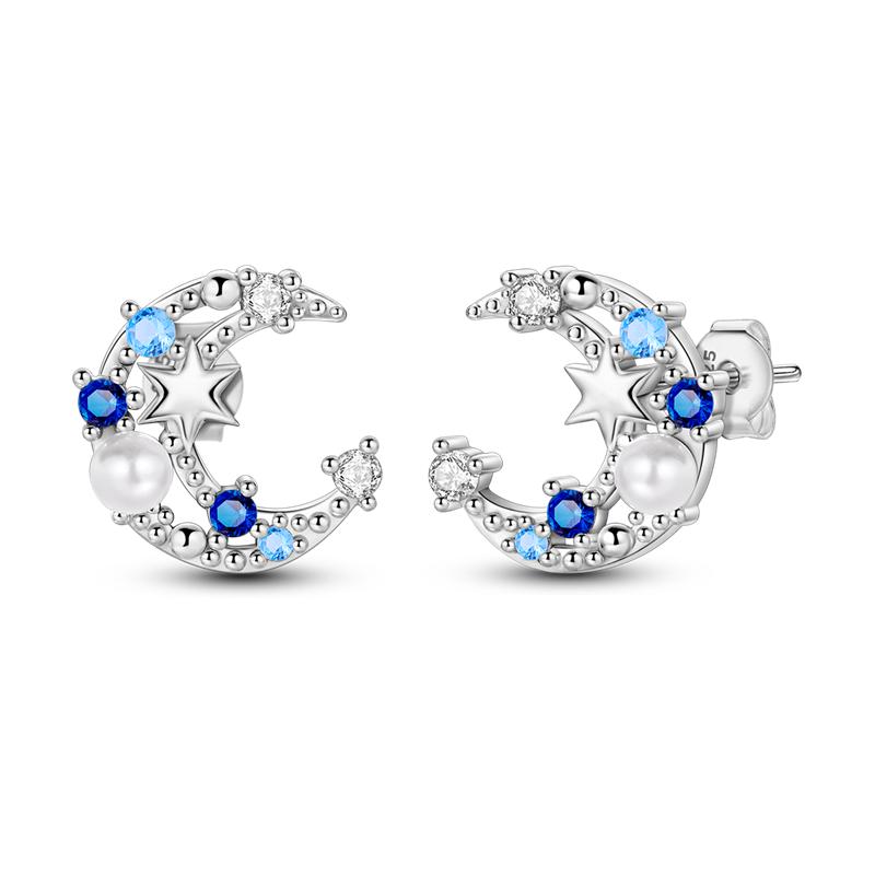 Original Design 925 Sterling Copper Luminous Firefly Pendant Earrings For Women's Luxurious Wedding Anniversary Zircon Gifts
