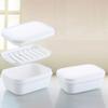 Leakproof with Lid Soap Dishes Soap Container Soap Holder Soap Box Bar Soap Case