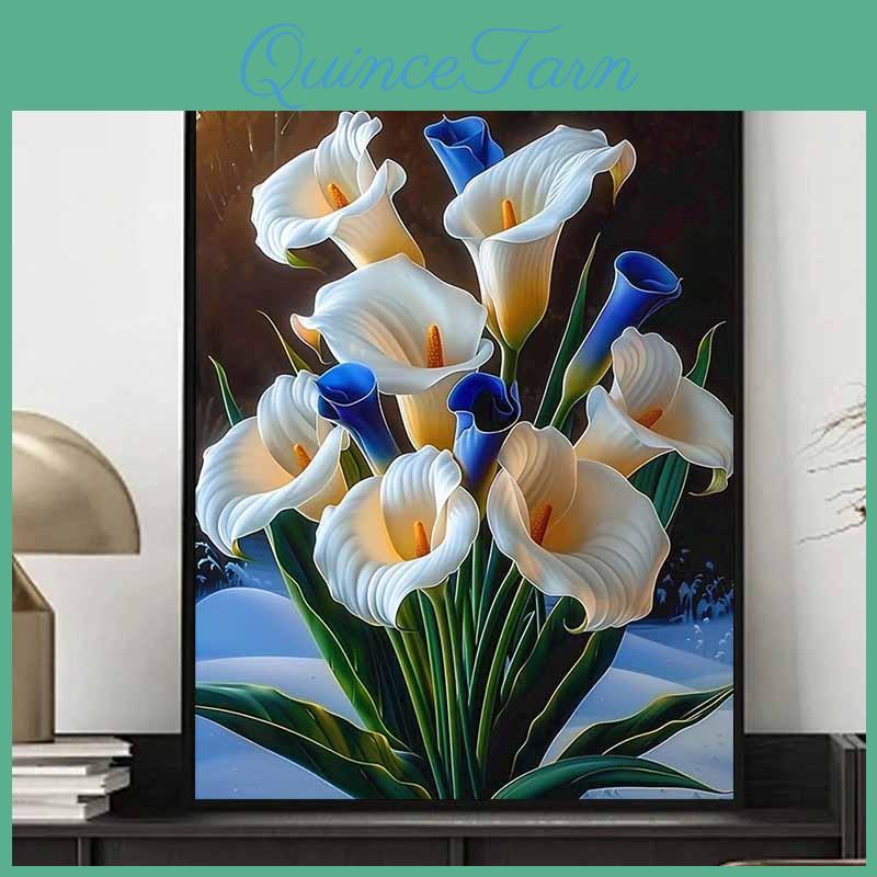 5d Diy Full New Arrival Circle Diamond Painting "bouquet" Embroidery Cross Stitch Home Decor Gift
