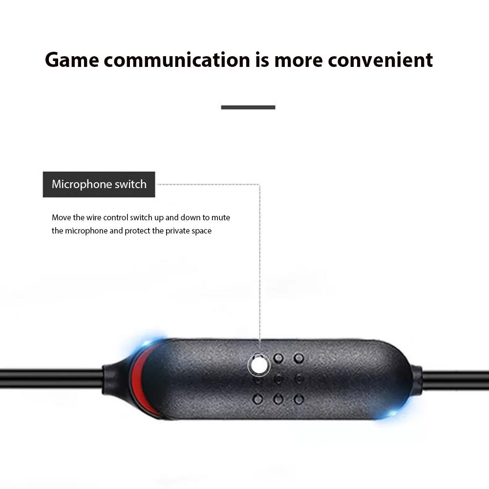 Games Headphone Microphone for Huawei/Samsung Mobile Phone 3.5mm Noise Cancelling Microphone Game Mic for QC35/QC45