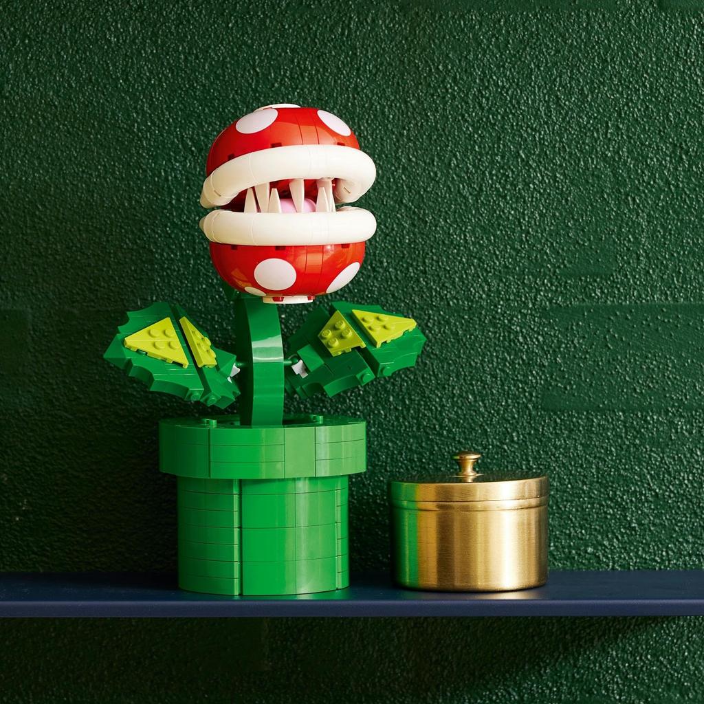 LEGO Super Mario Piranha Plant Toy, Birthday Gift, Block, Mother's Day, Father's Day Gift, Men, Women, Mario Toy, Game, 71426