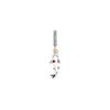 Pandora Lucky carp pendant silver 797829CZ