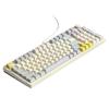 Tastatură mecanică TWOLF T50 96 + 1 taste Tastatură pentru jocuri cu fir ABS de înaltă calitate turnare dublă culoare