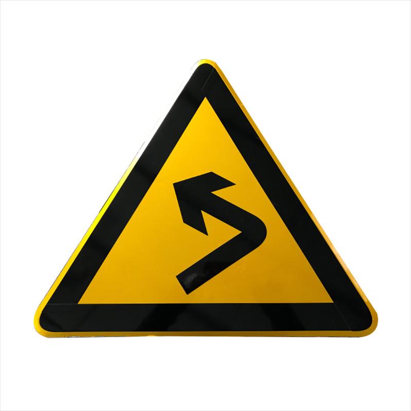 OLOMM Luminous Triangular Traffic Warning Sign