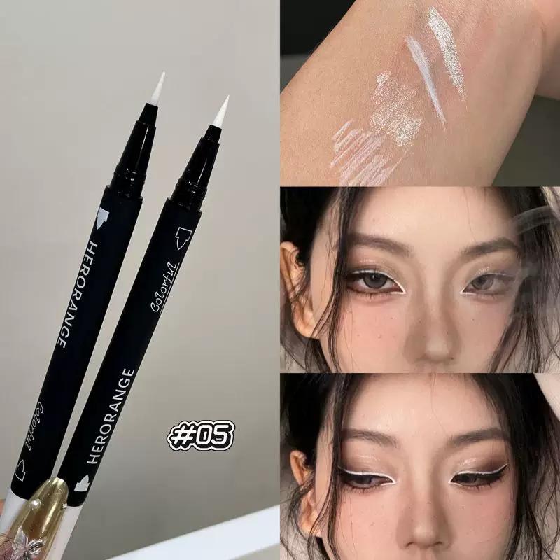 Korean Brand Genuine Pink Eyeliner for Women, Easy-To-Use for Daily Makeup, Beginner-Friendly, Star-Decorated Eye Makeup Tool