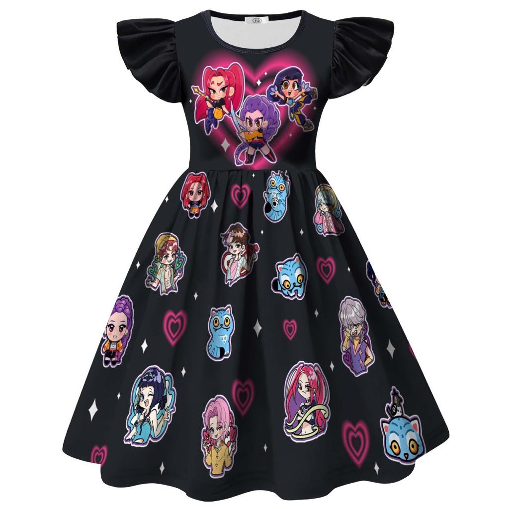 Children's Dress Role Play Dress Girl's A-line Dress Party Dress Up Dress