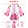 2025 XS-3XL Full Set Pink Cherry Hatsune Miku Cosplay Costume Wig Headwear Prop Miku Cosplay Accessories Halloween Party Outfit